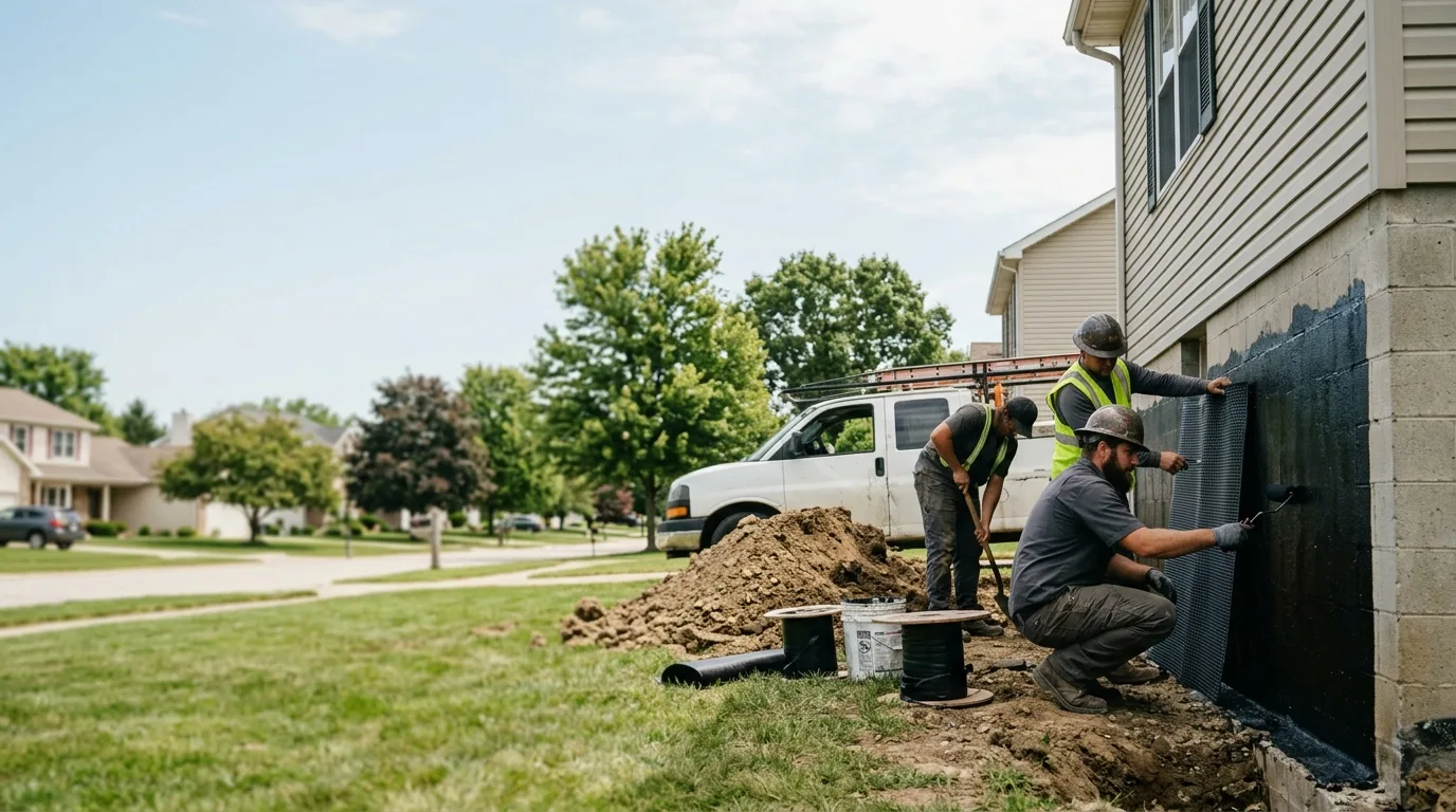 Basement Waterproofing in Martins Ferry, OH near me